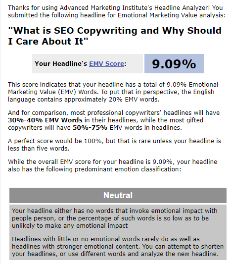 Copywriting