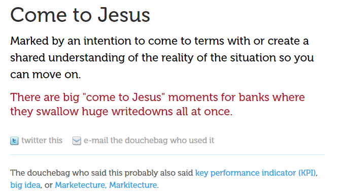 Come to Jesus